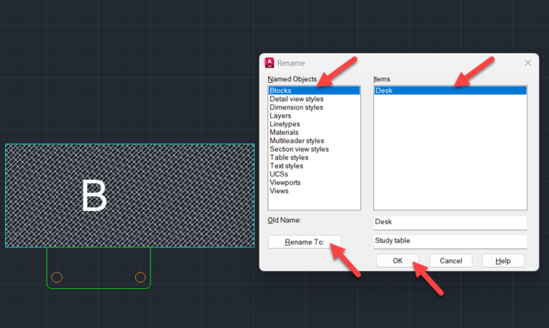 How to make and modify AutoCAD blocks – Complete tutorial