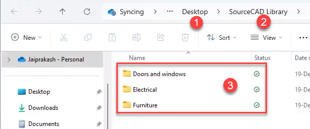 3 create block library in AutoCAD
