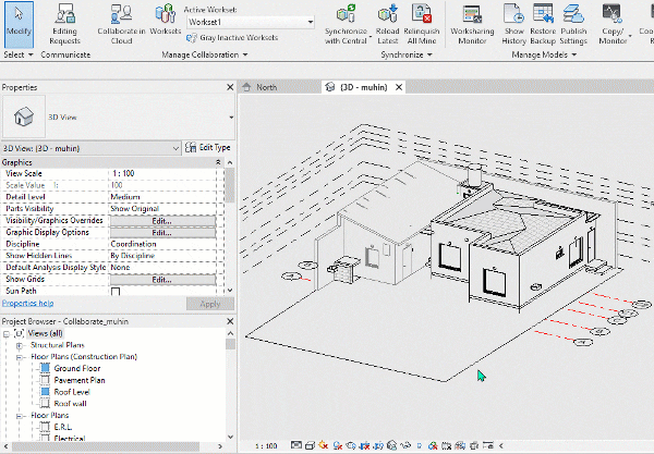 1. Create new workset