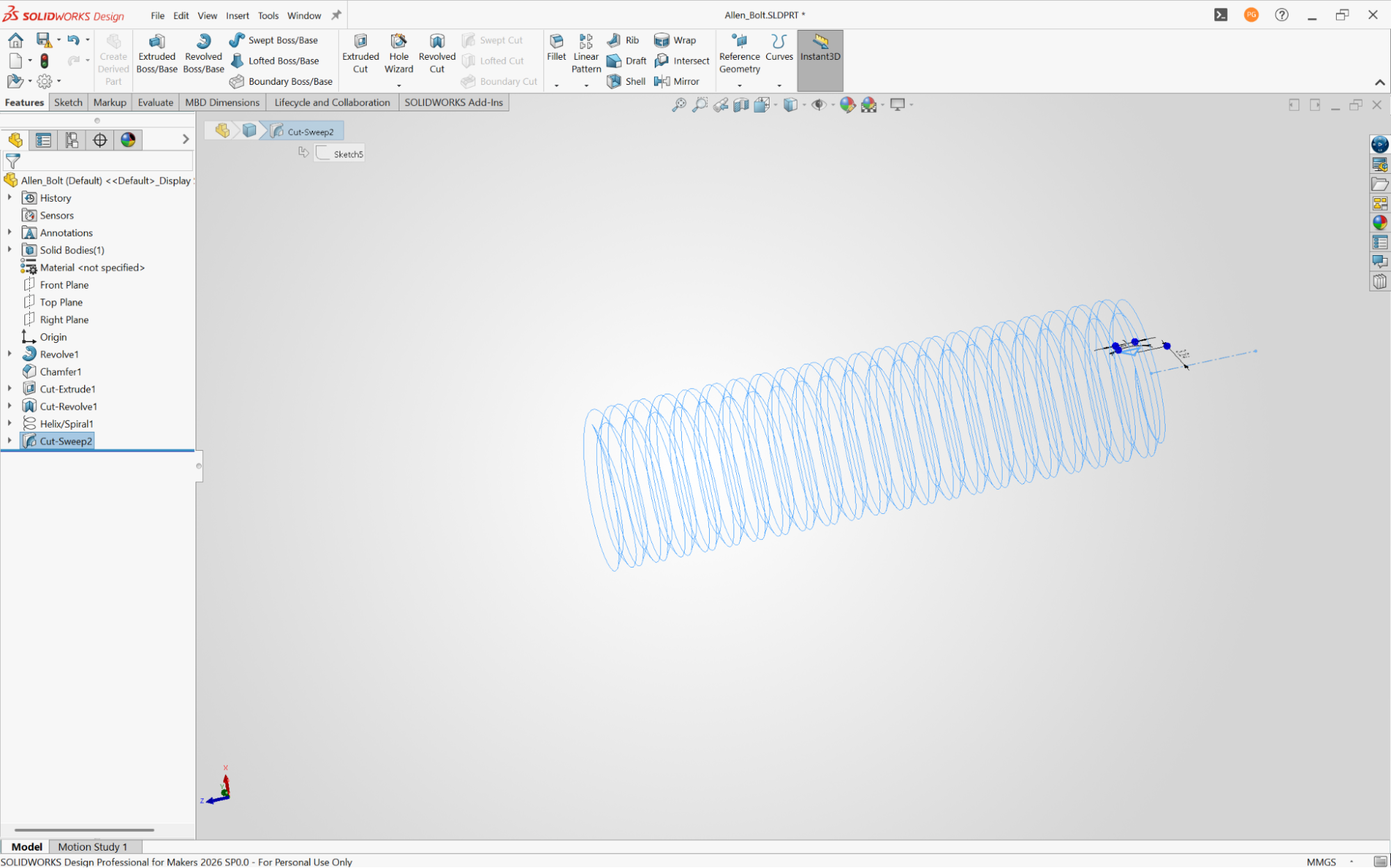 Custom Threads Solidworks How to Create Threads in SolidWorks - 3 Methods & Best Practices