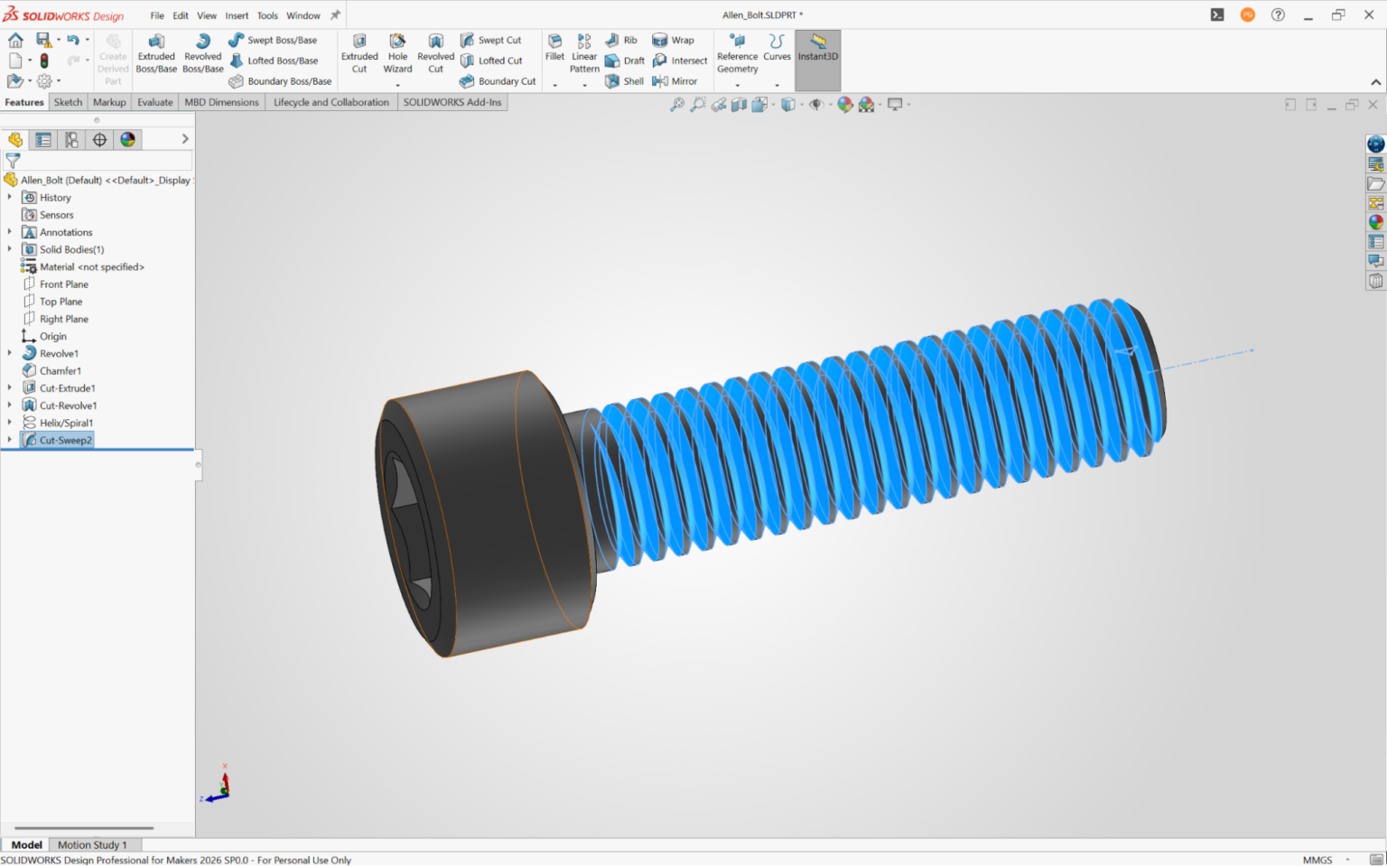 Solidworks Thread Settings How to Create Threads in SolidWorks - 3 Methods & Best Practices